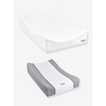 Matelas � langer et drap - housse de protection + drap - housse sofalange certifi�s oekotex blanc