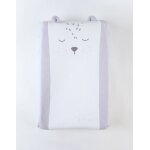 Matelas À langer avec housse Élastique en Éponge blanc Matelas À langer avec housse Élastique en Éponge blanc
