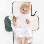Matelas � langer portable vert