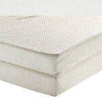 Matelas pour lit pliant beige