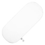 Matelas ovale bébé couffin moïse panier À langer made in france blanc Matelas ovale bébé couffin moïse panier À langer made in france blanc