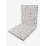 Matelas pliant 2 volets au fil de l'eau bleu imprim�