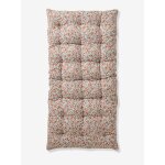 Matelas de sol bi - mati�re fleurs / velours retro flower cannelle