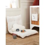 Matelas de sol bi - matière petit nomade ecru / caramel Matelas de sol bi - matière petit nomade ecru / caramel