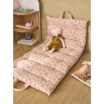 Matelas de sol imprimé léopard avec poignées rose Matelas de sol imprimé léopard avec poignées rose