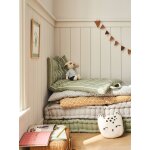 Matelas de sol imprim� avec poign�es vert sauge