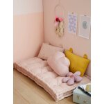 Matelas de sol style futon rose poudr