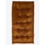 Matelas de sol en velours 60 x 120 cm caramel
