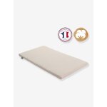 Matelas de voyage b�b� 60x120 cm organic coton �cru