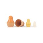 Matriochka en silicone - jouet de bain chocolate bliss