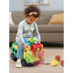 Maxi camion poubelle recyclo'formes - vtech vert