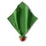 Maxi doudou - anneau de dentition - sweetie la fraise rouge