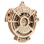 Mca - calendrier puzzle 3d mcanique en bois  construire, calendrier perptuel steampunk 2017 2044 ...