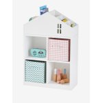 Meuble 4 cases casas blanc