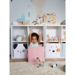 Meuble de rangement 4 cases blanc