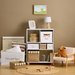 Meuble de rangement 5 cases - mix'n modul blanc