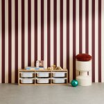 Meuble de rangement pour enfant, 6 bacs en plastique naturel