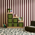 Meuble de rangement enfant escalier 6 bacs de rangement d�cor bois naturel - sora kaki