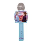 Micro karaok� sans fil reine des neiges avec enceinte bluetooth bleu