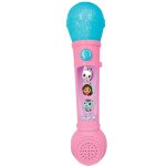 Microphone lumineux gabby et la maison magique multicolore