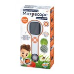 Microscope loupe vid�o blanc