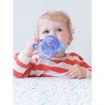 Mini gobelet easy grip avec anses 150 ml - bleu