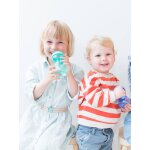 Mini gobelet easy grip avec anses 150 ml - vert