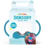 Mini jarre sensorielle bleu bleu
