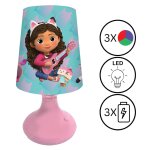 Mini lampe de chevet veilleuse sans fil gabby et la maison magique rose Mini lampe de chevet veilleuse sans fil gabby et la maison magique rose