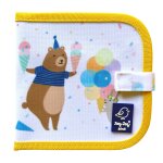 Mini livre d activit�s effa�able et r�utilisable format portable avec 4 craies multicolor