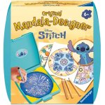 Mini mandala stitch bleu