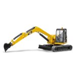 Mini pelleteuse � chenilles cat jaune