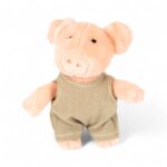Mini peluche bart le cochon rose