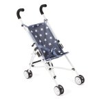 Mini - poussette buggy pour poupons roma bleu