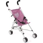 Mini - poussette buggy pour poupons roma jean rose