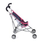 Mini - poussette buggy pour poupons roma rose