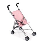 Mini - poussette buggy pour poupons roma rose clair