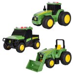 Mini tracteur sons et lumi�res pack de 3 vert