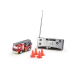 Mini voiture radiocommand�e camion de pompiers multicolore