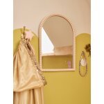 Miroir boulier beige