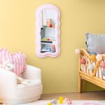 Miroir forme organique - ayna rose Miroir forme organique - ayna rose