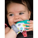 Mitaine de dentition pour b�b� gl�v bleu