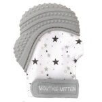 Mitaine de dentition grise gris