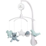 Mobile musical animaux vert d'eau