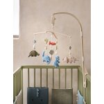Mobile musical dinosaure minisaurus beige