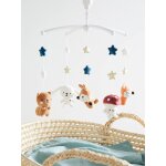 Mobile musical foret enchantee multicolore