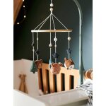 Mobile musical green forest beige / multicolore