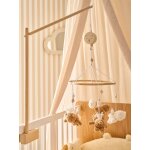 Mobile musical petit ours beige