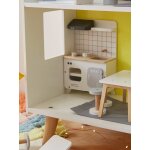 Mobilier de cuisine pour poup�e mannequin en bois fsc� blanc
