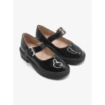 Mocassins � boucle noir 3433